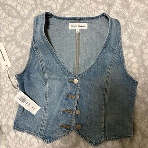 Denim Forum Blue Women's vest